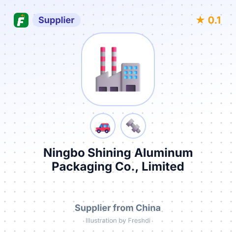 Ningbo Shining Aluminum Packaging Co., Limited – summary card, no photo uploaded yet