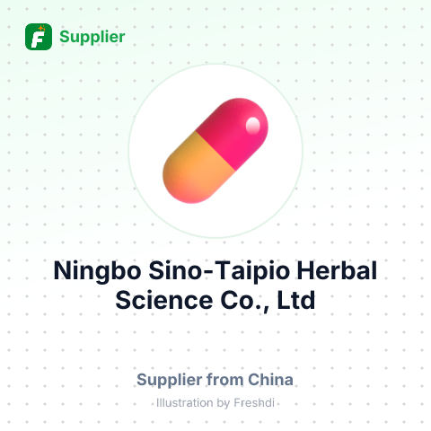 Ningbo Sino-Taipio Herbal Science Co., Ltd – summary card, no photo uploaded yet