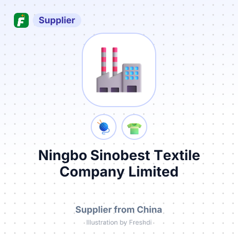 Ningbo Sinobest Textile Company Limited – summary card, no photo uploaded yet