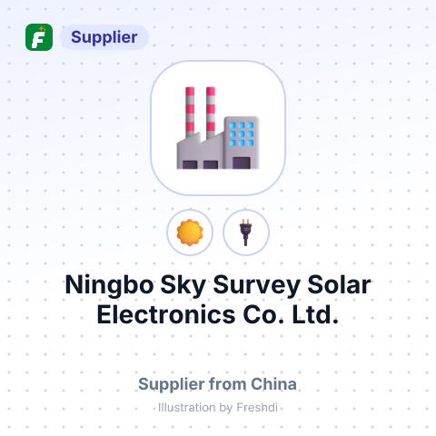 Ningbo Sky Survey Solar Electronics Co., Ltd. – summary card, no photo uploaded yet