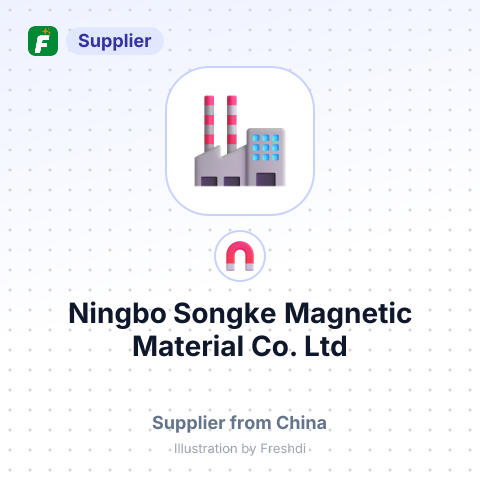Ningbo Songke Magnetic Material Co., Ltd – summary card, no photo uploaded yet