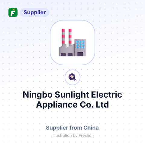 Ningbo Sunlight Electric Appliance Co., Ltd – summary card, no photo uploaded yet