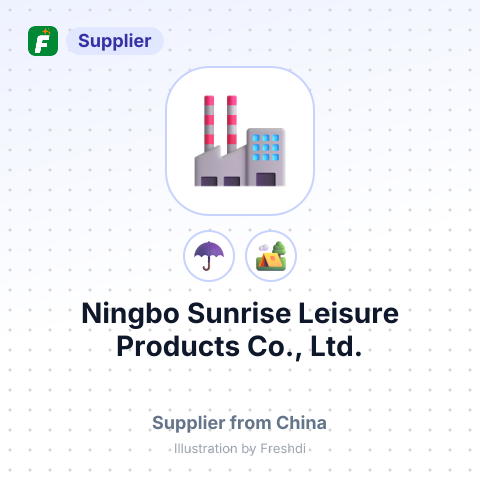 Ningbo Sunrise Leisure Products Co., Ltd. – summary card, no photo uploaded yet
