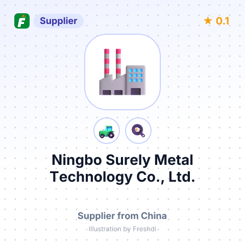 Ningbo Surely Metal Technology Co., Ltd. – summary card, no photo uploaded yet