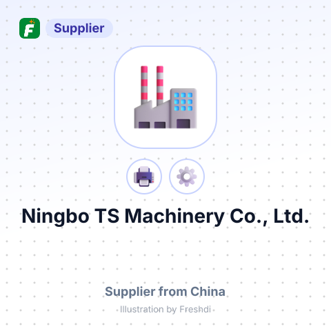 Ningbo TS Machinery Co., Ltd. – summary card, no photo uploaded yet