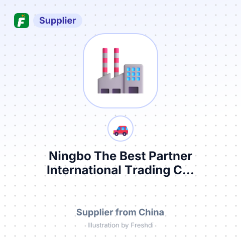 Ningbo The Best Partner International Trading C... – summary card, no photo uploaded yet