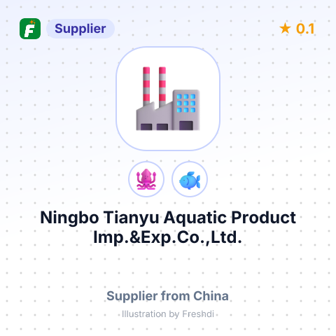 Ningbo Tianyu Aquatic Product Imp.&Exp.Co.,Ltd. – summary card, no photo uploaded yet