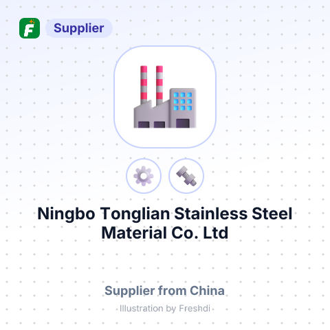 Ningbo Tonglian Stainless Steel Material Co., Ltd – summary card, no photo uploaded yet