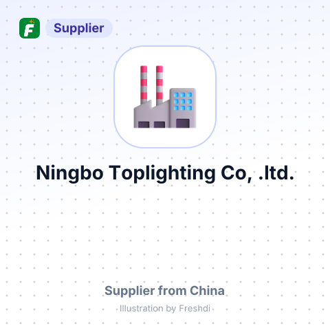 Ningbo Toplighting Co, .ltd. – summary card, no photo uploaded yet