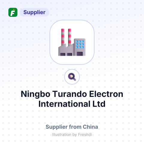 Ningbo Turando Electron International Ltd – summary card, no photo uploaded yet