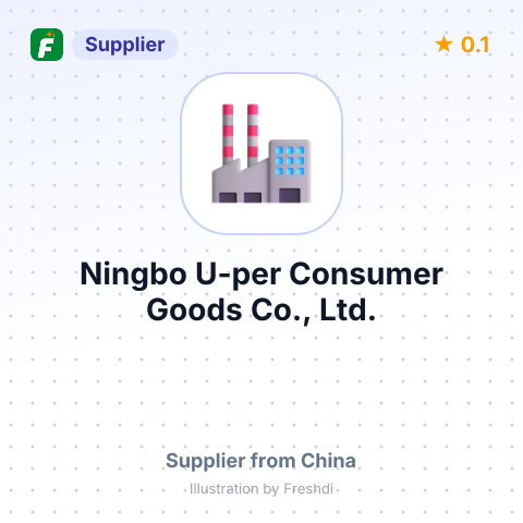 Ningbo U-per Consumer Goods Co., Ltd. – summary card, no photo uploaded yet