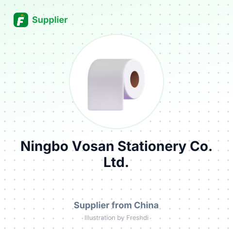 Ningbo Vosan Stationery Co., Ltd. – summary card, no photo uploaded yet