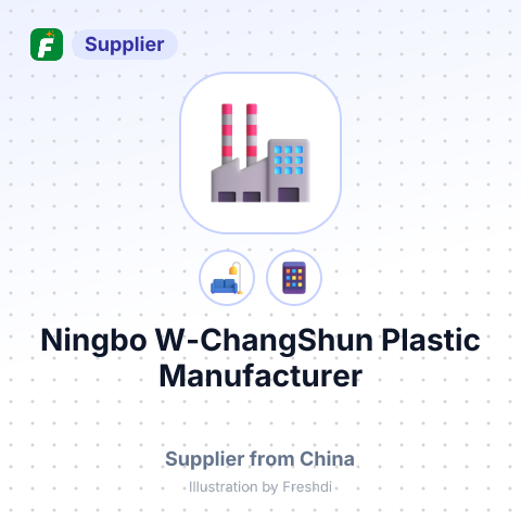 Ningbo W-ChangShun Plastic Manufacturer – summary card, no photo uploaded yet