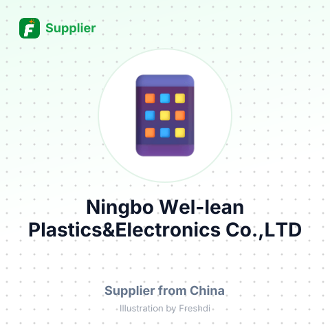 Ningbo Wel-lean Plastics&Electronics Co.,LTD – summary card, no photo uploaded yet