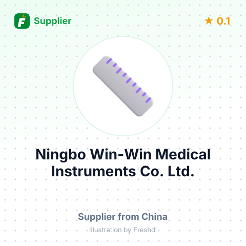 Ningbo Win-Win Medical Instruments Co., Ltd. – summary card, no photo uploaded yet