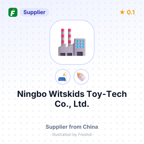 Ningbo Witskids Toy-Tech Co., Ltd. – summary card, no photo uploaded yet