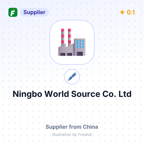 Ningbo World Source Co.,Ltd – summary card, no photo uploaded yet