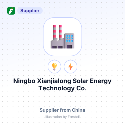 Ningbo Xianjialong Solar Energy Technology Co., Ltd. – summary card, no photo uploaded yet
