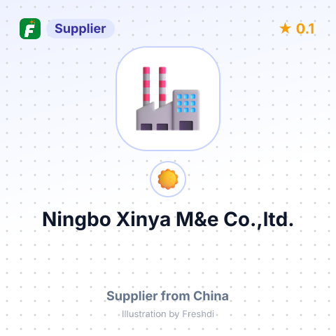 Ningbo Xinya M&e Co.,ltd. – summary card, no photo uploaded yet