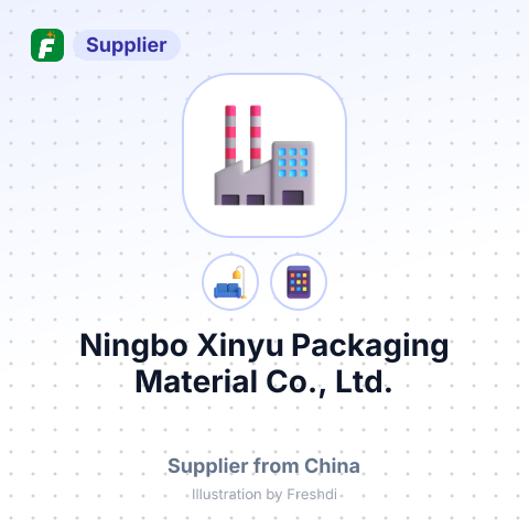 Ningbo Xinyu Packaging Material Co., Ltd. – summary card, no photo uploaded yet