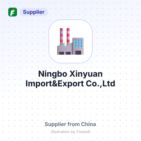 Ningbo Xinyuan Import&Export Co.,Ltd – summary card, no photo uploaded yet