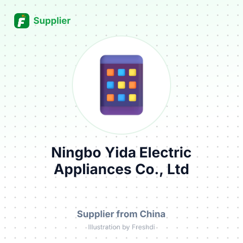 Ningbo Yida Electric Appliances Co., Ltd – summary card, no photo uploaded yet