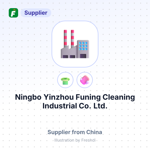 Ningbo Yinzhou Funing Cleaning Industrial Co., Ltd. – summary card, no photo uploaded yet
