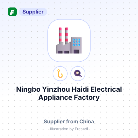 Ningbo Yinzhou Haidi Electrical Appliance Factory – summary card, no photo uploaded yet