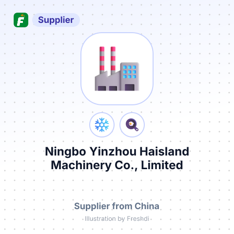 Ningbo Yinzhou Haisland Machinery Co., Limited – summary card, no photo uploaded yet