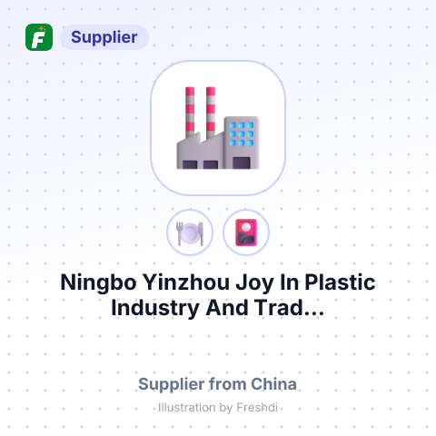 Ningbo Yinzhou Joy In Plastic Industry And Trad... – summary card, no photo uploaded yet