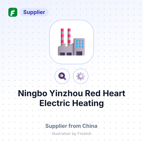 Ningbo Yinzhou Red Heart Electric Heating – summary card, no photo uploaded yet