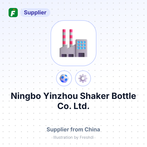 Ningbo Yinzhou Shaker Bottle Co., Ltd. – summary card, no photo uploaded yet