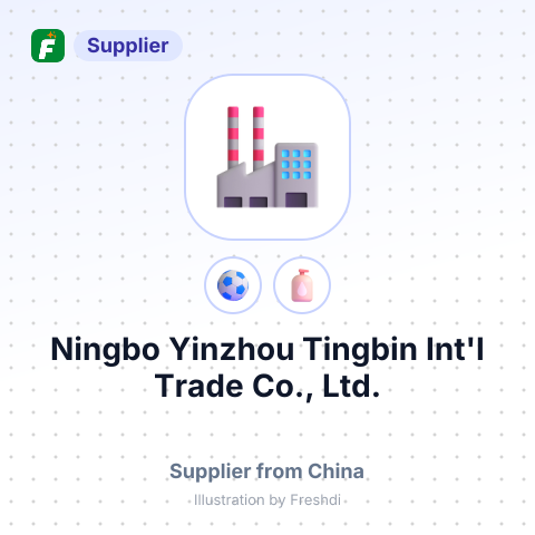 Ningbo Yinzhou Tingbin Int'l Trade Co., Ltd. – summary card, no photo uploaded yet