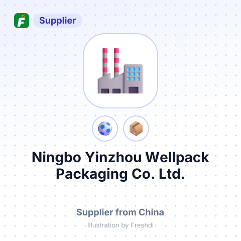 Ningbo Yinzhou Wellpack Packaging Co., Ltd. – summary card, no photo uploaded yet