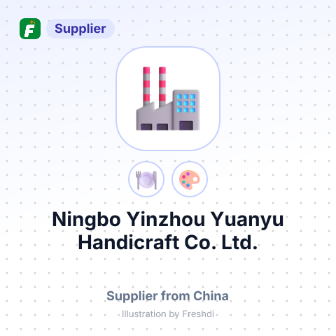 Ningbo Yinzhou Yuanyu Handicraft Co., Ltd. – summary card, no photo uploaded yet