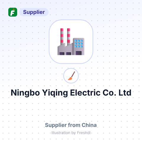 Ningbo Yiqing Electric Co.,Ltd – summary card, no photo uploaded yet