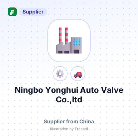 Ningbo Yonghui Auto Valve Co.,ltd – summary card, no photo uploaded yet