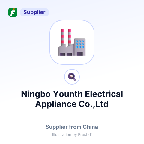 Ningbo Younth Electrical Appliance Co.,Ltd – summary card, no photo uploaded yet