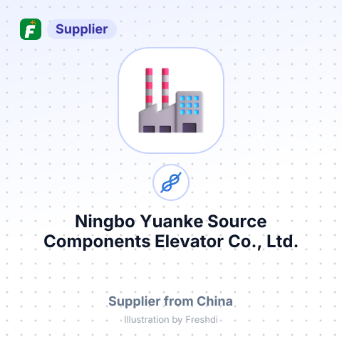 Ningbo Yuanke Source Components Elevator Co., Ltd. – summary card, no photo uploaded yet