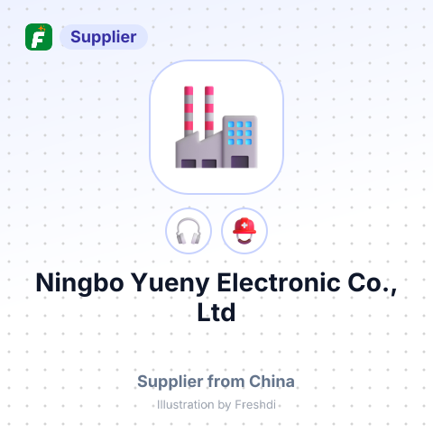 Ningbo Yueny Electronic Co., Ltd – summary card, no photo uploaded yet