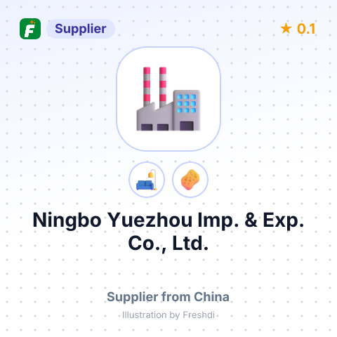 Ningbo Yuezhou Imp. & Exp. Co., Ltd. – summary card, no photo uploaded yet