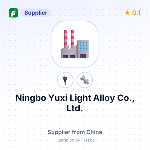 Ningbo Yuxi Light Alloy Co., Ltd. – summary card, no photo uploaded yet