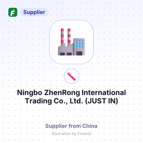 Ningbo ZhenRong International Trading Co., Ltd. (JUST IN) – summary card, no photo uploaded yet