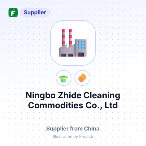 Ningbo Zhide Cleaning Commodities Co., Ltd – summary card, no photo uploaded yet