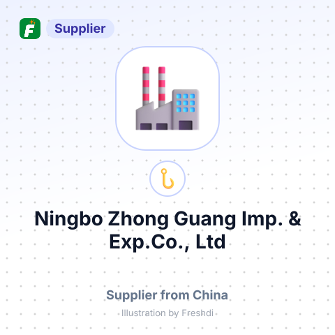 Ningbo Zhong Guang Imp. & Exp.Co., Ltd – summary card, no photo uploaded yet
