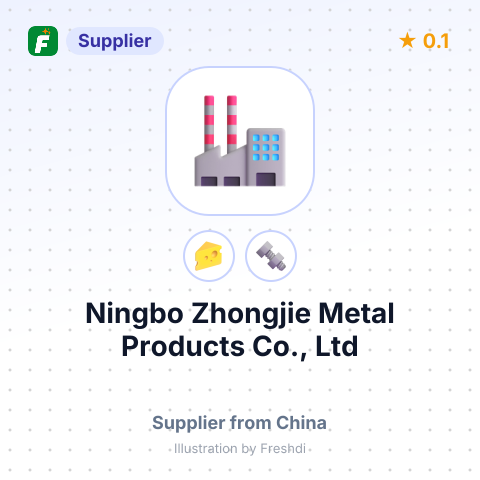 Ningbo Zhongjie Metal Products Co., Ltd  – summary card, no photo uploaded yet
