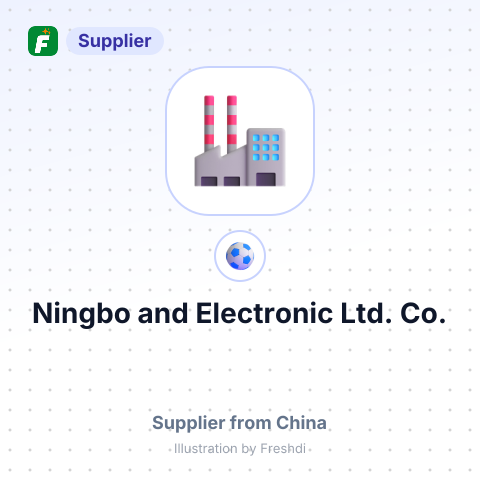 Ningbo and Electronic Ltd. Co. – summary card, no photo uploaded yet