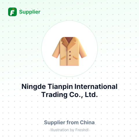 Ningde Tianpin International Trading Co., Ltd. – summary card, no photo uploaded yet