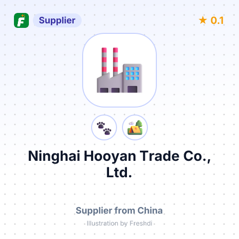 Ninghai Hooyan Trade Co., Ltd. – summary card, no photo uploaded yet