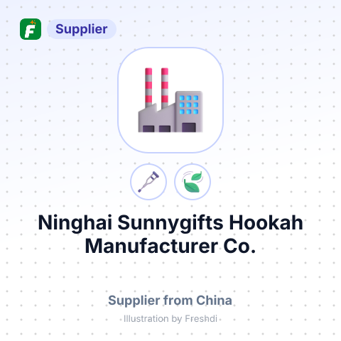Ninghai Sunnygifts Hookah Manufacturer Co., Limited (Ningbo) – summary card, no photo uploaded yet